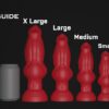 STOCK - Medium Duke in soft firmness - Knotted silicone canine dildo - Image 5