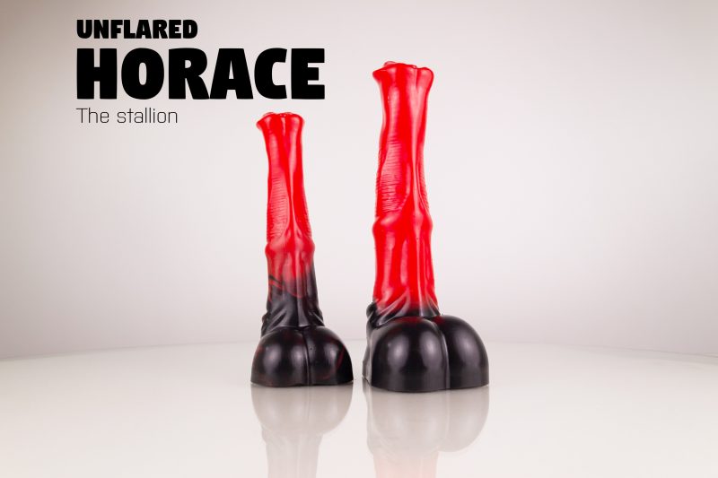 Unflared Horace the Stallion - Silicone horse dildo