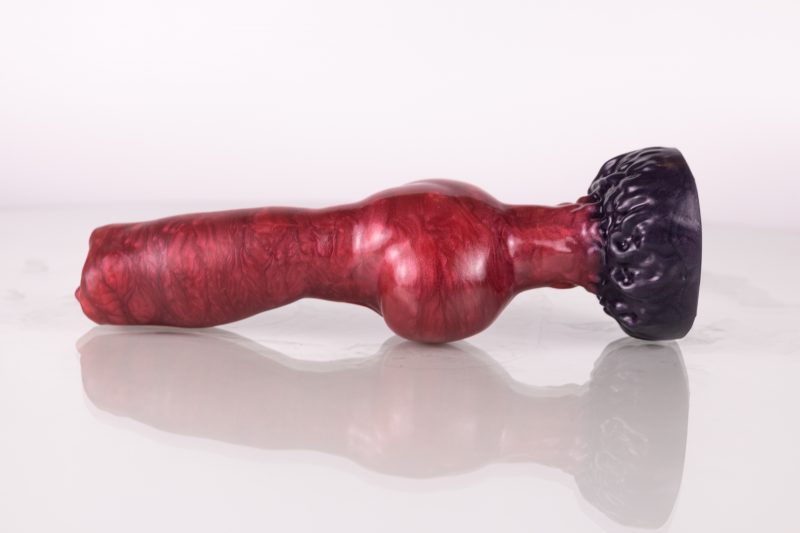 [STOCK] - Medium Brutus the Saint Bernard in firm silicone - Knotted silicone dog dildo - The Dog Breeds Collection - Image 3