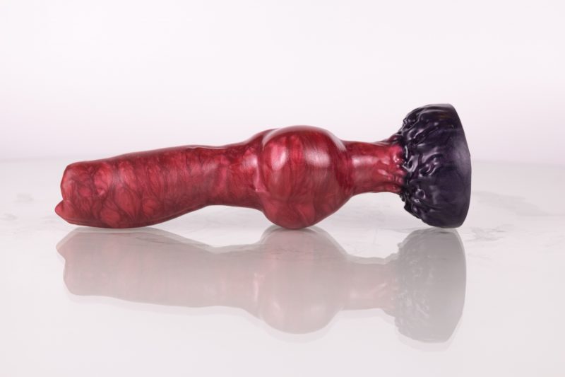 [STOCK] - Medium Brutus the Saint Bernard in firm silicone - Knotted silicone dog dildo - The Dog Breeds Collection - Image 6