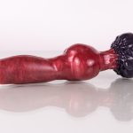 [STOCK] - Medium Brutus the Saint Bernard in firm silicone - Knotted silicone dog dildo - The Dog Breeds Collection