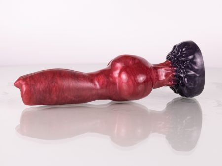[STOCK] - Medium Brutus the Saint Bernard in firm silicone - Knotted silicone dog dildo - The Dog Breeds Collection