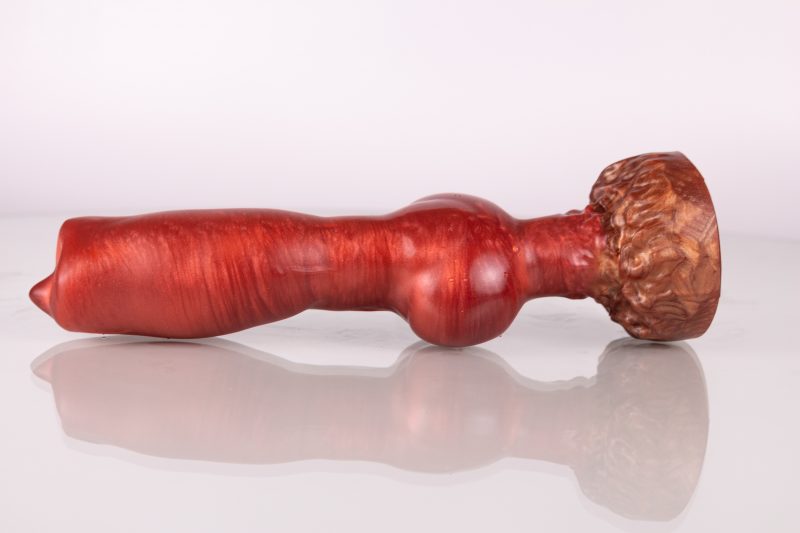 [STOCK] - Large V2 Brutus the Saint Bernard in medium firmness - Knotted silicone dog dildo - The Dog Breeds Collection - Image 3