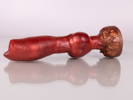 [STOCK] - Large V2 Brutus the Saint Bernard in medium firmness - Knotted silicone dog dildo - The Dog Breeds Collection