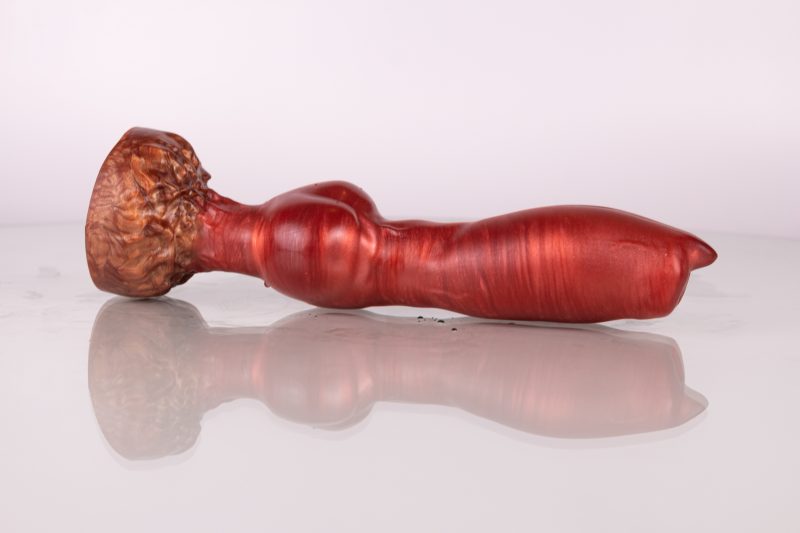 [STOCK] - Large V2 Brutus the Saint Bernard in medium firmness - Knotted silicone dog dildo - The Dog Breeds Collection - Image 4