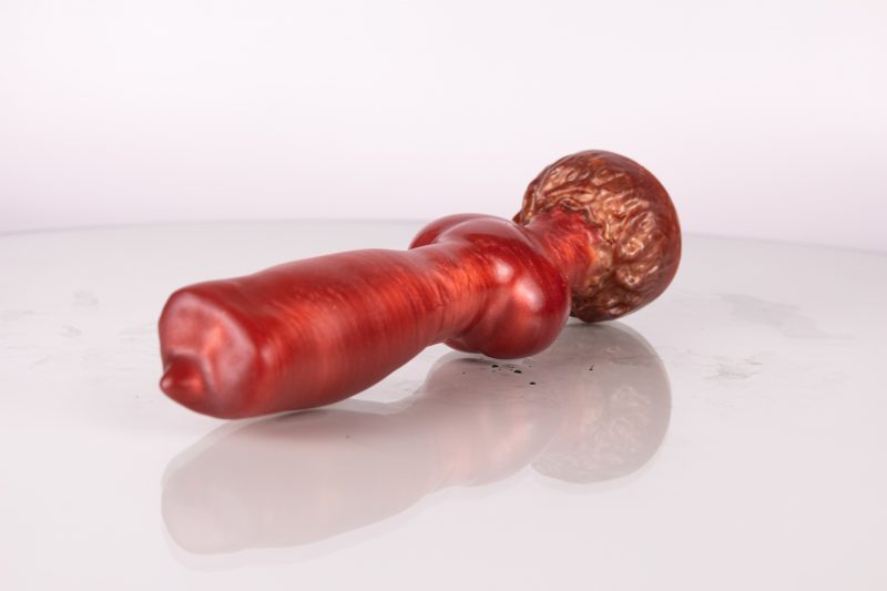 [STOCK] - Large V2 Brutus the Saint Bernard in medium firmness - Knotted silicone dog dildo - The Dog Breeds Collection - Image 2